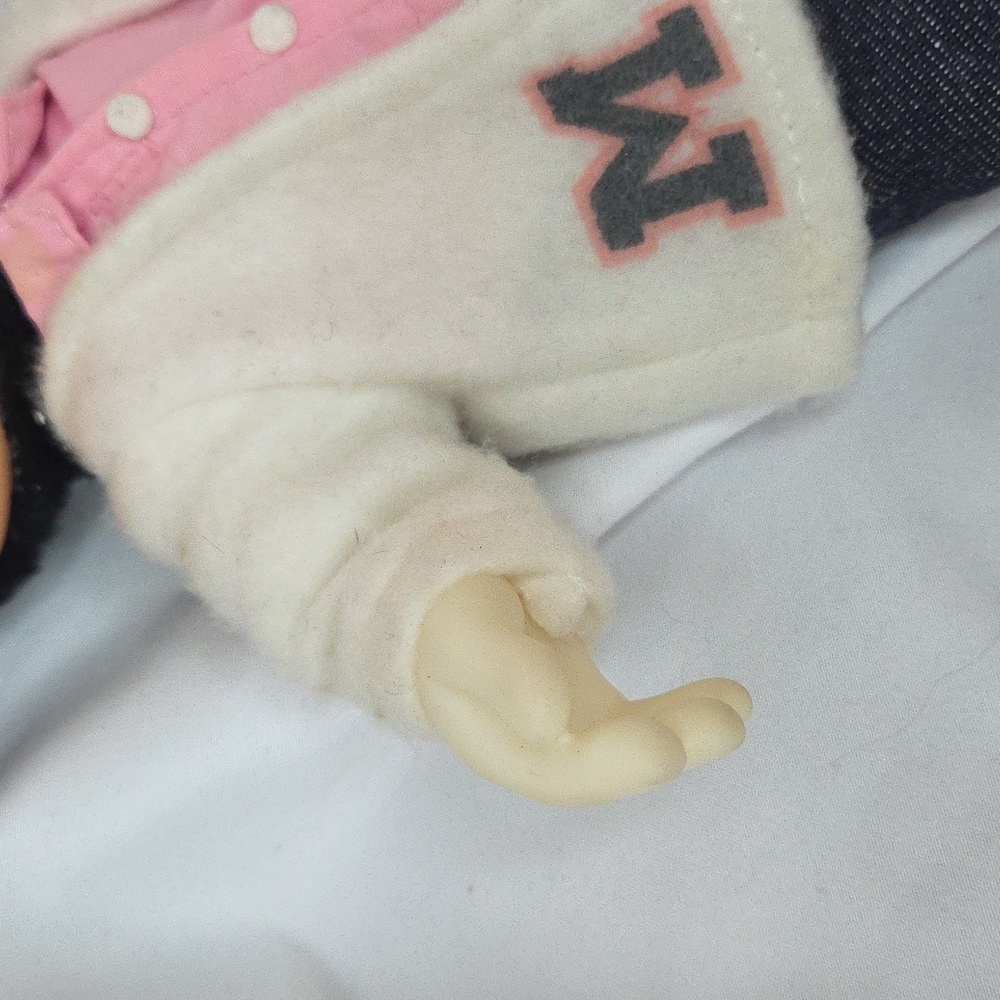 Disney Mickey Mouse Sock Hop Greaser Vinyage 1990s plush vinyl face - Picture 16 of 17